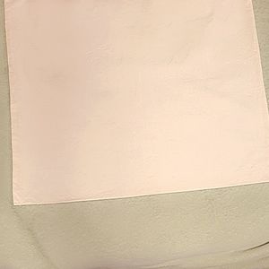 Tory Burch dust bag pouch drawstring natural pink orange